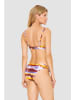 Rösch Bikini-Oberteil in Aubergine/ Orange