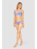 Rösch Bikini-Oberteil in Blau/ Weiß