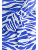 Rösch Bikini-Hose in Blau/ Weiß