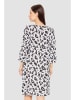 Féraud Kleid in Weiß/ Schwarz