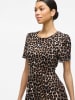 Vila Kleid in Beige/ Braun
