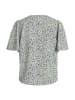 Vila Blouse lichtblauw/wit