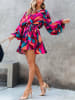 LA Angels Kleid in Pink/ Bunt