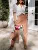 LA Angels Bluse in Creme
