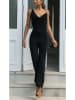 LA Angels Jumpsuit in Schwarz