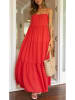 LA Angels Kleid in Rot