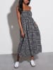 Milan Kiss Jurk zwart/wit