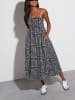 Milan Kiss Jurk zwart/wit