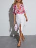 Milan Kiss Bluse in Rosa/ Bunt