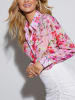 Milan Kiss Bluse in Rosa/ Bunt