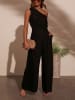 Milan Kiss Jumpsuit in Schwarz