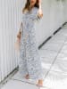 Milan Kiss Jumpsuit in Weiß/ Bunt