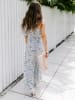 Milan Kiss Jumpsuit in Weiß/ Bunt