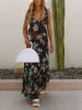 Milan Kiss Kleid in Schwarz/ Bunt
