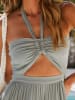Milan Kiss Jumpsuit in Grau