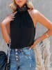 Milan Kiss Top in Schwarz