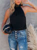 Milan Kiss Top in Schwarz