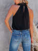 Milan Kiss Top in Schwarz