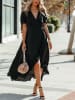 Milan Kiss Kleid in Schwarz