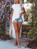 Milan Kiss Bluse in Weiß