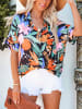 Milan Kiss Blouse zwart/meerkleurig