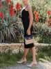 Milan Kiss Strickkleid in Schwarz