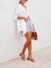 Milan Kiss Lange blouse wit