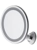Adler Europe LED-Badezimmerspiegel "AD 2168" in Silber - Ø 20 cm