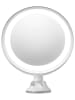 Adler Europe LED-Badezimmerspiegel "AD 2168" in Silber - Ø 20 cm