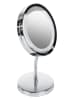 Adler Europe LED-Badezimmerspiegel "AD 2159" in Silber/ Silber - Ø 15 cm