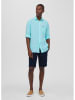 Façonnable Linnen blouse turquoise