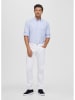 Façonnable Blouse lichtblauw/wit