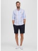 Façonnable Blouse lichtblauw/wit