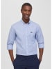 Façonnable Blouse lichtblauw/wit
