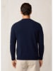 Façonnable Wollen trui donkerblauw