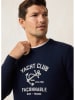 Façonnable Wollen trui donkerblauw