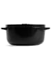 KitchenAid 2tlg. Set: Bräter in Schwarz - 5,2 l