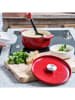 KitchenAid 2tlg. Set: Bräter in Rot - 5,2 l