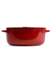 KitchenAid 2tlg. Set: Bräter in Rot - 5,6 l