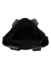 HIDE & STITCHES Leder-Henkeltasche in Braun - (B)34 x (H)28 x (T)15 cm