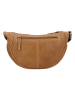 HIDE & STITCHES Leren schoudertas lichtbruin - (B)29 x (H)18 x (D)10 cm