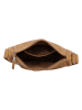 HIDE & STITCHES Leren schoudertas lichtbruin - (B)29 x (H)18 x (D)10 cm