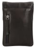 HIDE & STITCHES Leder-Handytasche in Braun - (B)13 x (H)19 x (T)2 cm