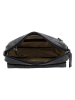 HIDE & STITCHES Leder-Umhängetasche in Schwarz - (B)21 x (H)14 x (T)4 cm
