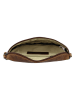 HIDE & STITCHES Leder-Brustbeutel in Hellbraun - (B)24 x (H)13 x (T)8 cm