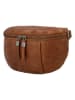 HIDE & STITCHES Leren borstbuidel lichtbruin - (B)24 x (H)13 x (D)11 cm