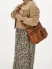 HIDE & STITCHES Leder-Umhängetasche in Hellbraun - (B)34 x (H)25 x (T)10 cm
