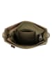 HIDE & STITCHES Leren schoudertas lichtbruin - (B)25 x (H)28 x (D)9 cm