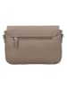 Charm Leder-Umhängetasche in Taupe - (B)23 x (H)16 x (T)5 cm