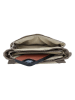 Charm Leder-Umhängetasche in Taupe - (B)23 x (H)16 x (T)5 cm